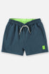 Short Infantil em Microfibra Azul Escuro — foto 1