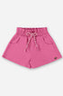 Short Infantil em Tecido Linho Pink — foto 1