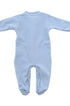 Macacão Bebê Soft Azul Claro com Detalhe Urso — foto 5