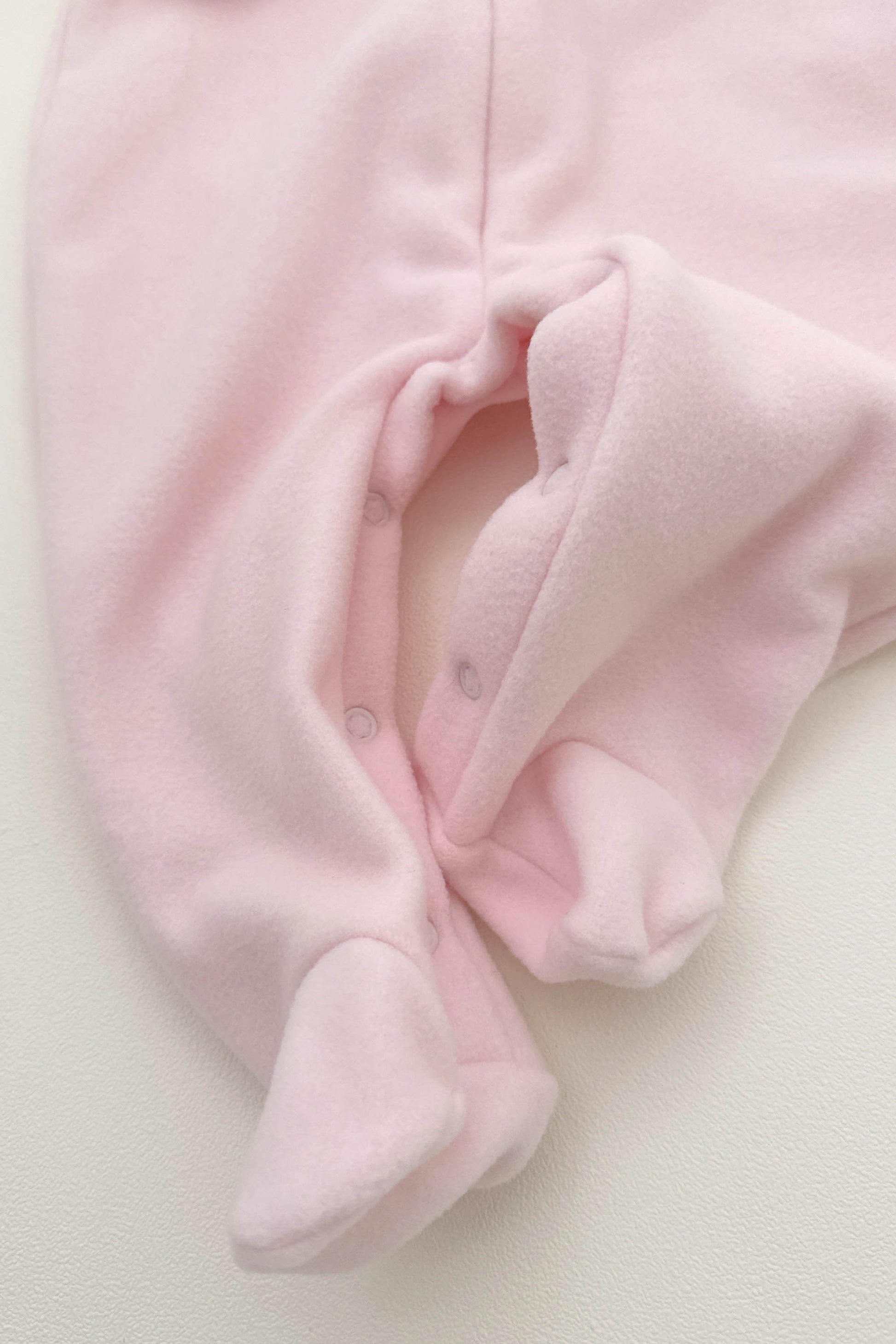 Macacão em Soft Bebê Rosa Urso — foto 5