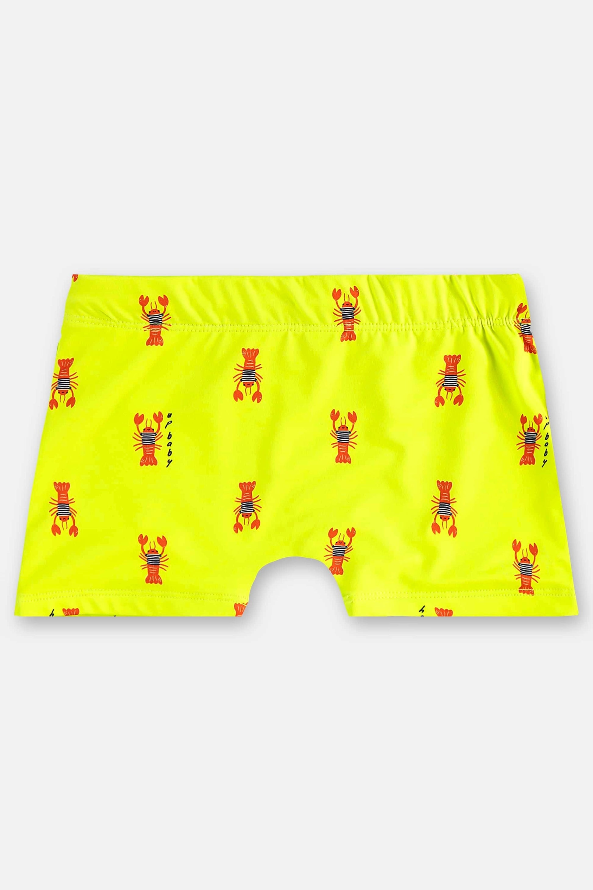 Sunga Boxer Infantil Siri Amarela — foto 2