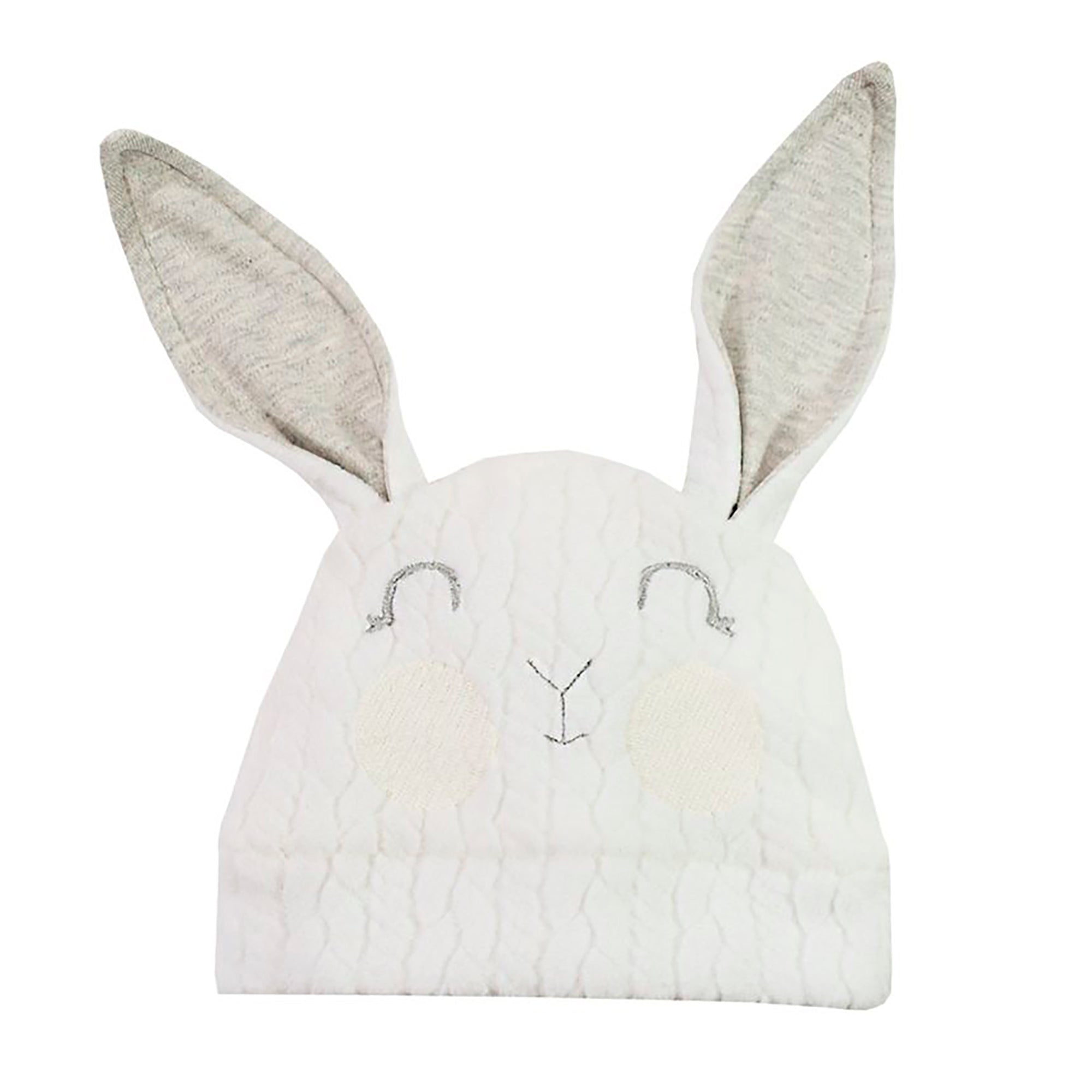 Touca Infantil Coelhinho Simplicity Creme — foto 1