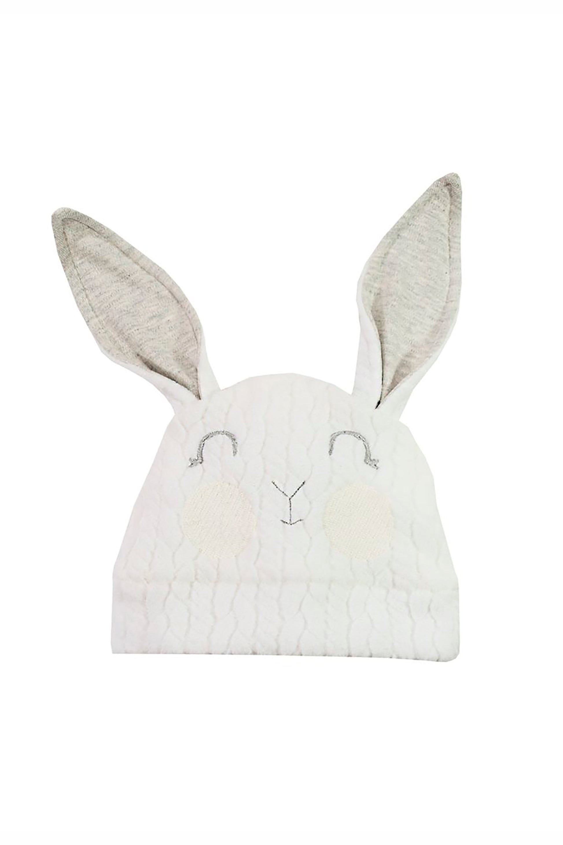 Touca Infantil Coelhinho Simplicity Creme — foto 1