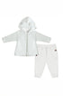 Conjunto Bebê Unissex Orelhinha em Soft Off White — foto 1