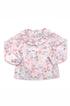 Bata Infantil Menina Manga Longa Borboletas Rosa — foto 2