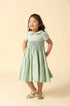 Vestido Infantil Casinha de Abelha Verde Claro — foto 5