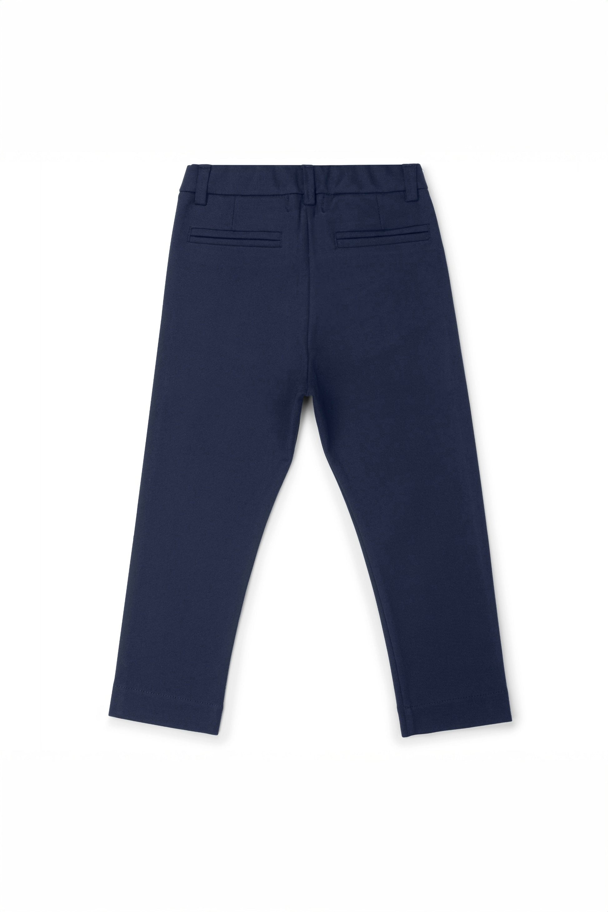 Calça Infantil Social Azul Marinho Ponto Roma — foto 2