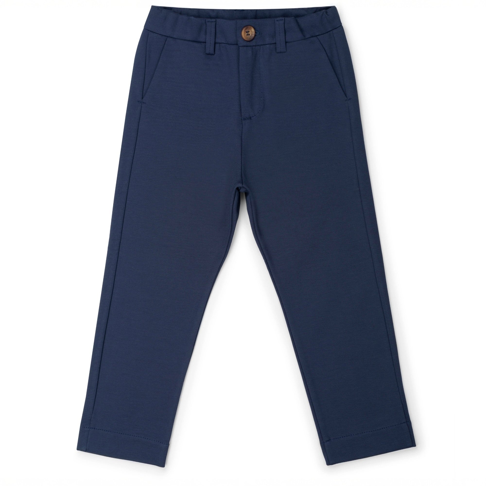Calça Infantil Social Azul Marinho Ponto Roma — foto 1