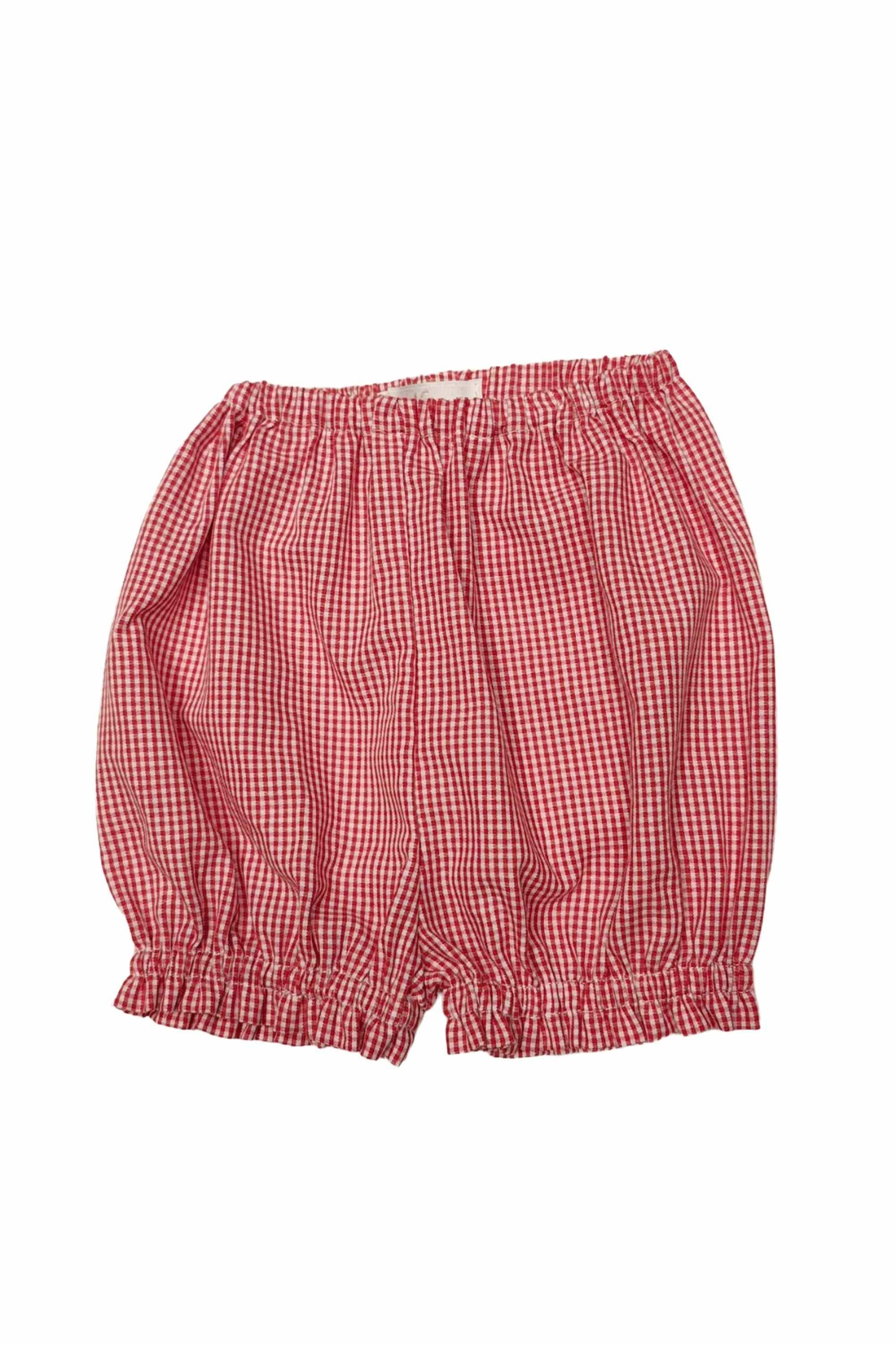 Vestido Bebê Russinho Vermelho Bordado