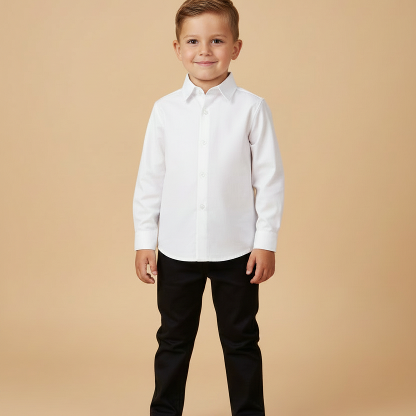 Calça Infantil Menino Sarja Preta
