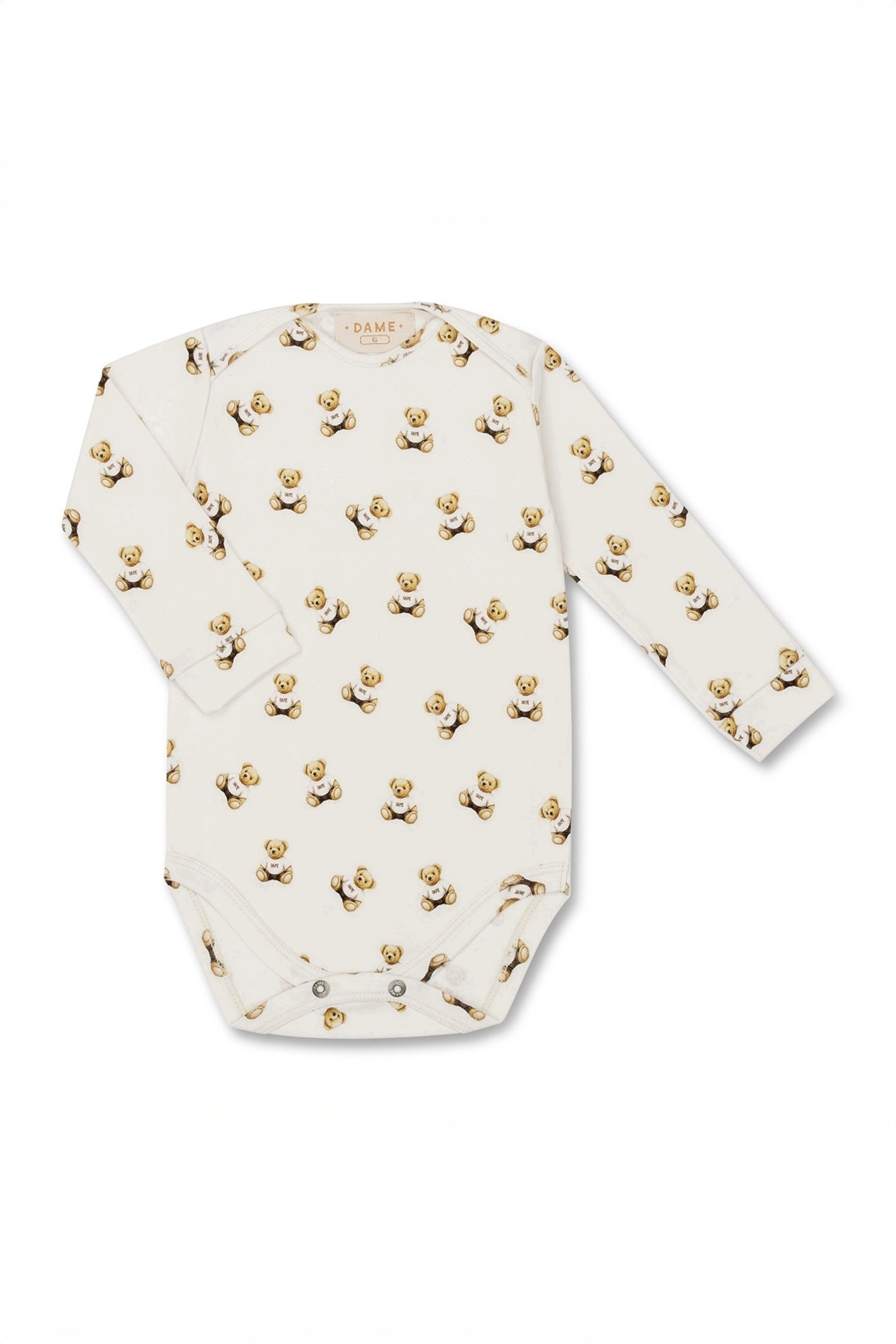 Conjunto Bebê Menino Urso com Três Peças Branco — foto 5