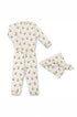 Conjunto Bebê Menino Urso com Três Peças Branco — foto 3