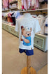 Camiseta Manga Curta Infantil Menino Teddy Beisebol — foto 5
