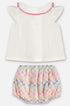 Conjunto Bebê Menina Blusa e Tapa Fralda — foto 3