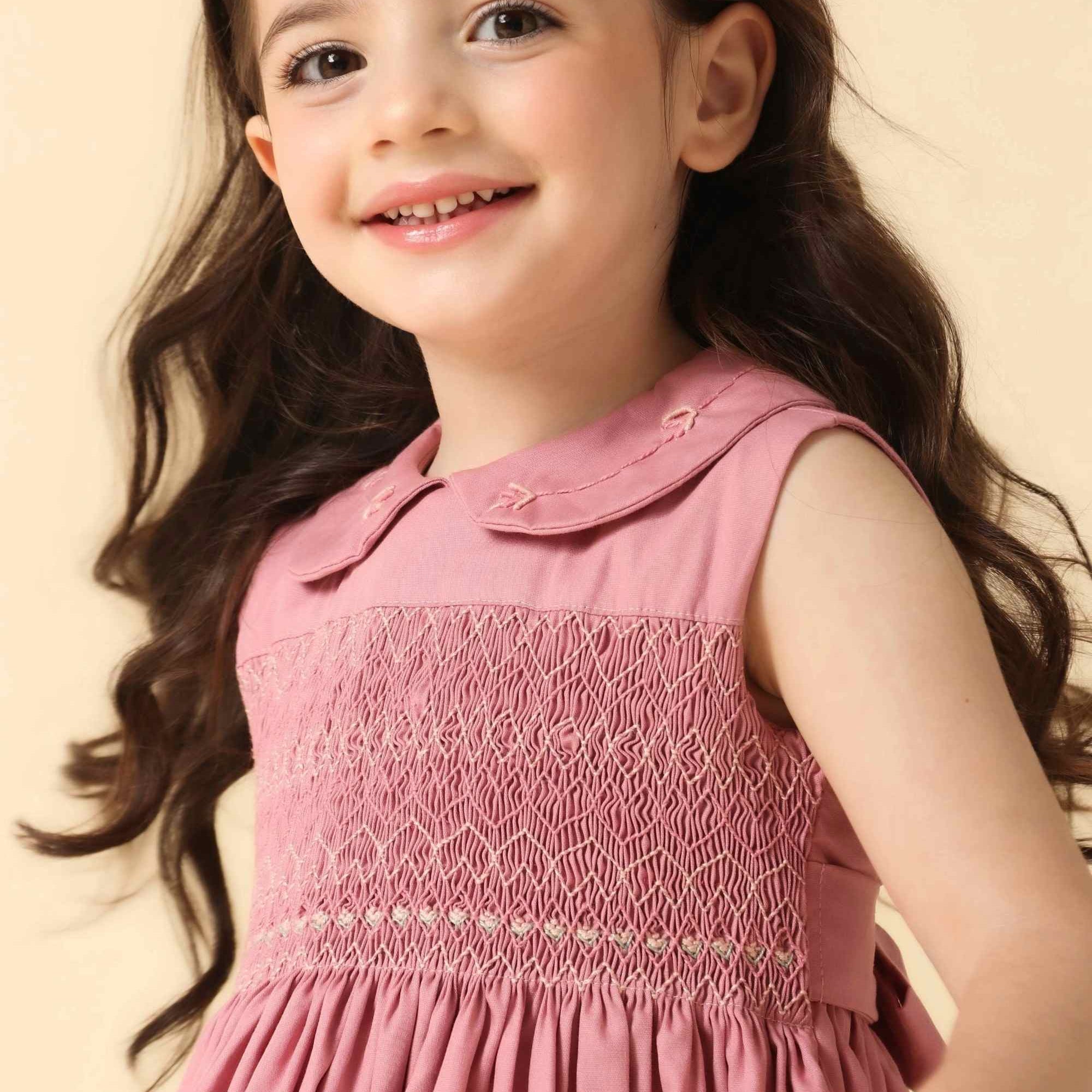 Vestido Infantil Casinha de Abelha Rose — foto 1