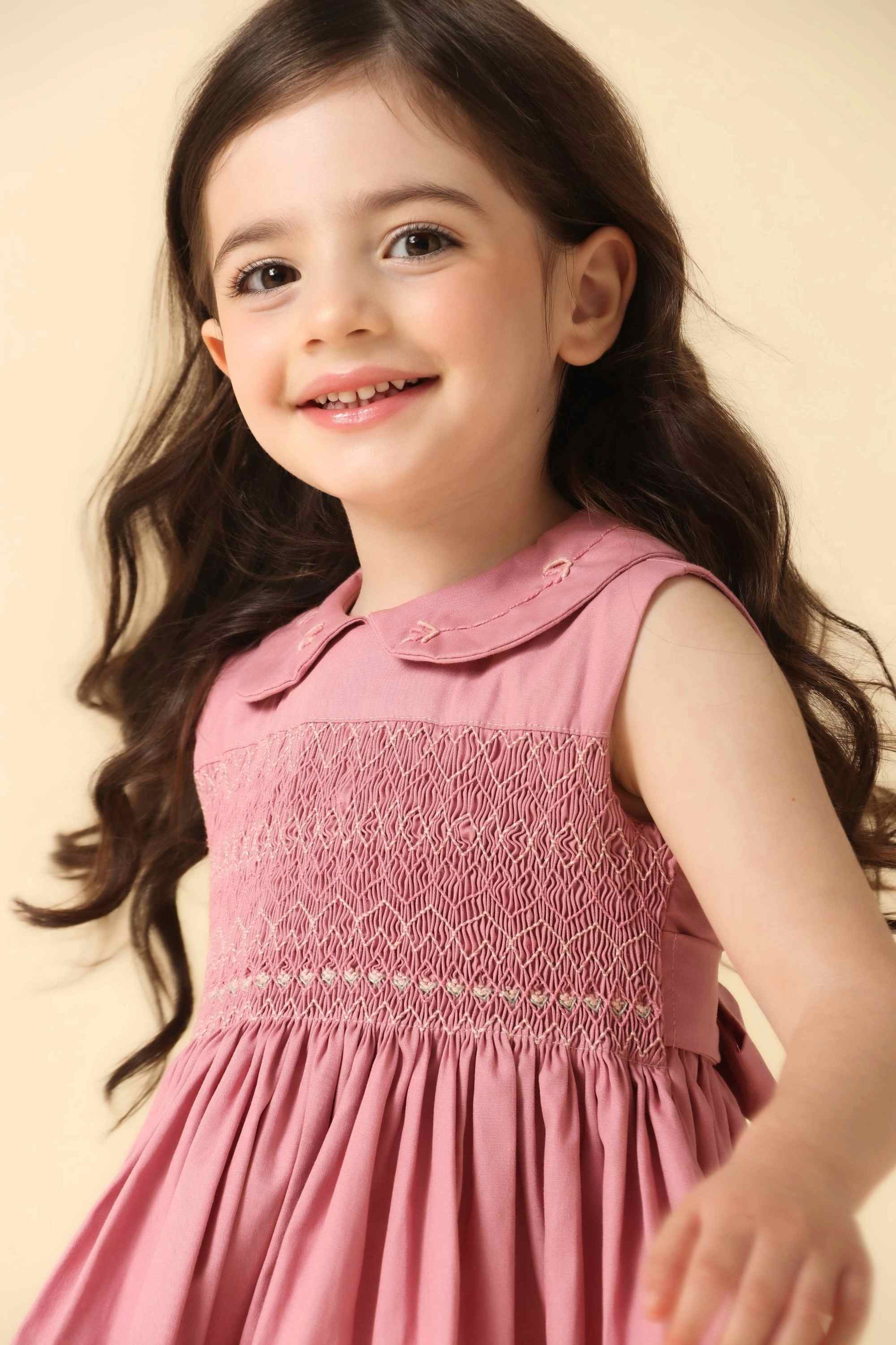 Vestido Infantil Casinha de Abelha Rose — foto 1