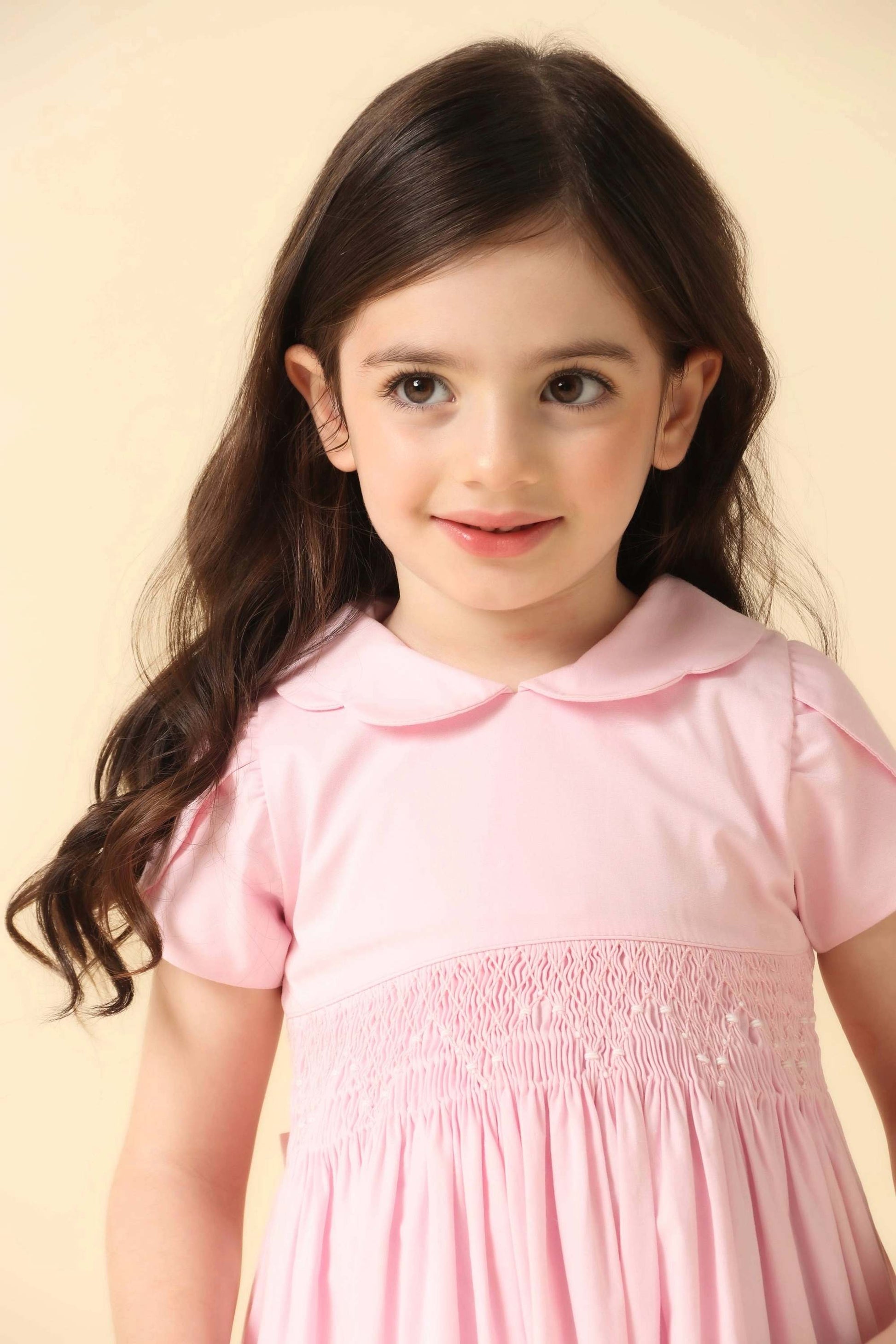 Vestido Infantil Clássico Casinha de Abelha Rosa — foto 4