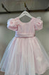 Vestido Festa Infantil Tule Rosa Pipoquinha — foto 4