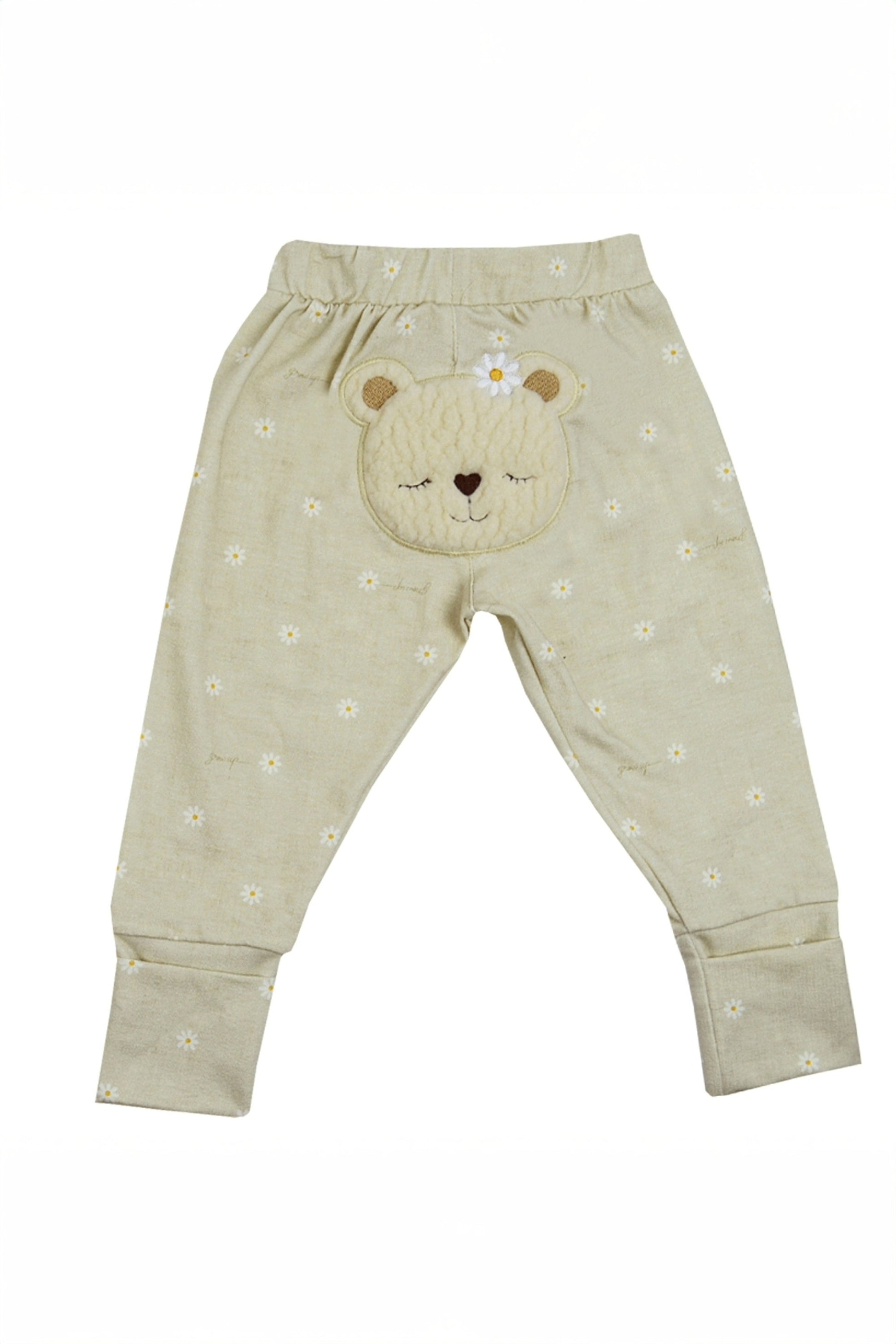 Conjunto Bebê Menina Urso Bege