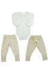 Conjunto Bebê Menina Urso Bege — foto 3