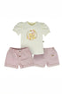 Conjunto Infantil Menina Estampa Gatinha — foto 1
