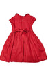 Vestido Infantil Casinha de Abelha Vermelho Escuro — foto 5