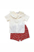 Conjunto Infantil Menina Bata e Shorts — foto 2