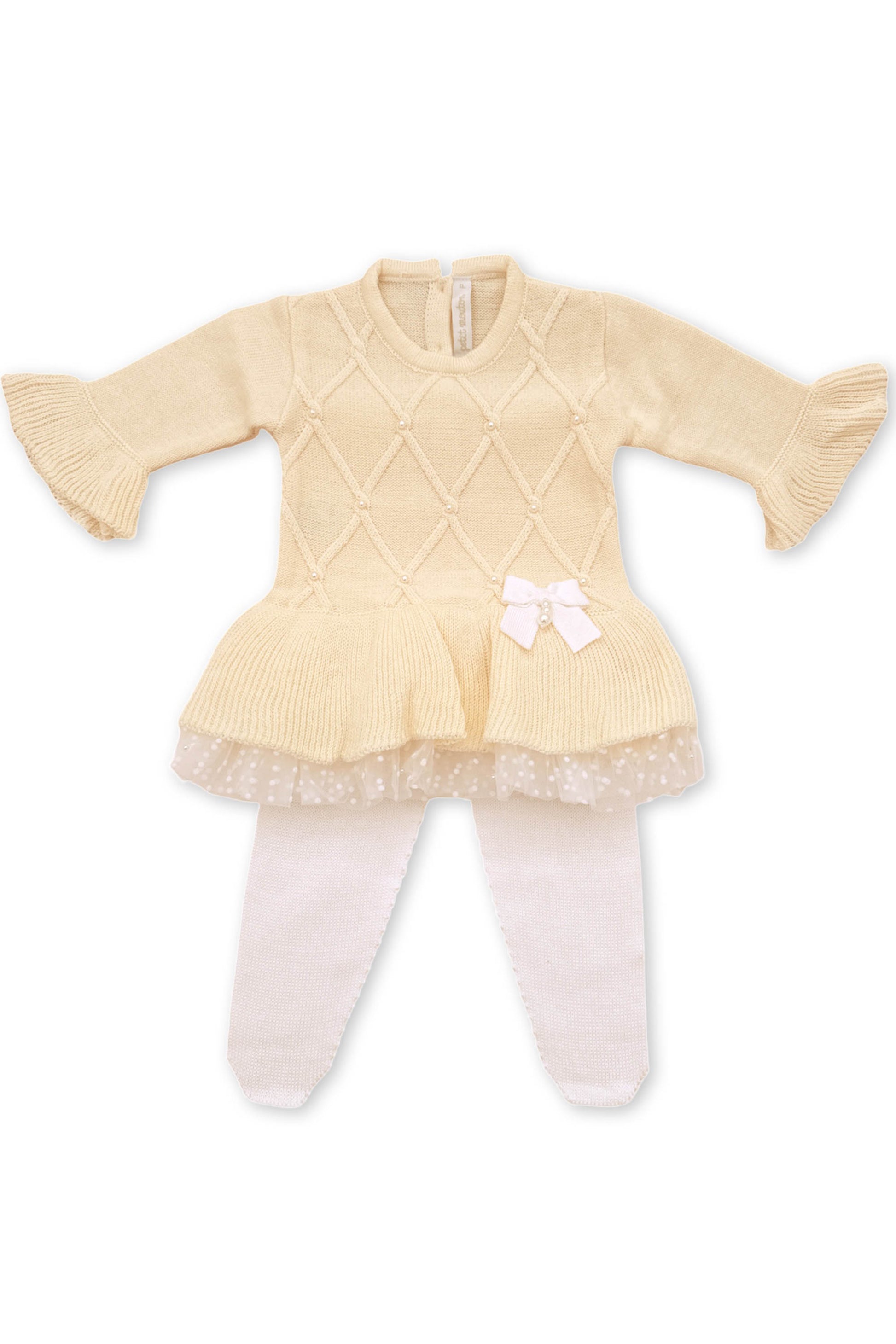 Vestido para Maternidade Barra Renda Audrey Amarelo — foto 2
