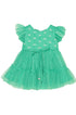 Vestido Celebration em Tule Verde para Bebês — foto 2