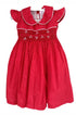 Vestido Casinha de Abelha Bebê Poá Vermelho — foto 2
