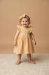 Vestido Infantil Catarina Laise Amarelo — foto 1