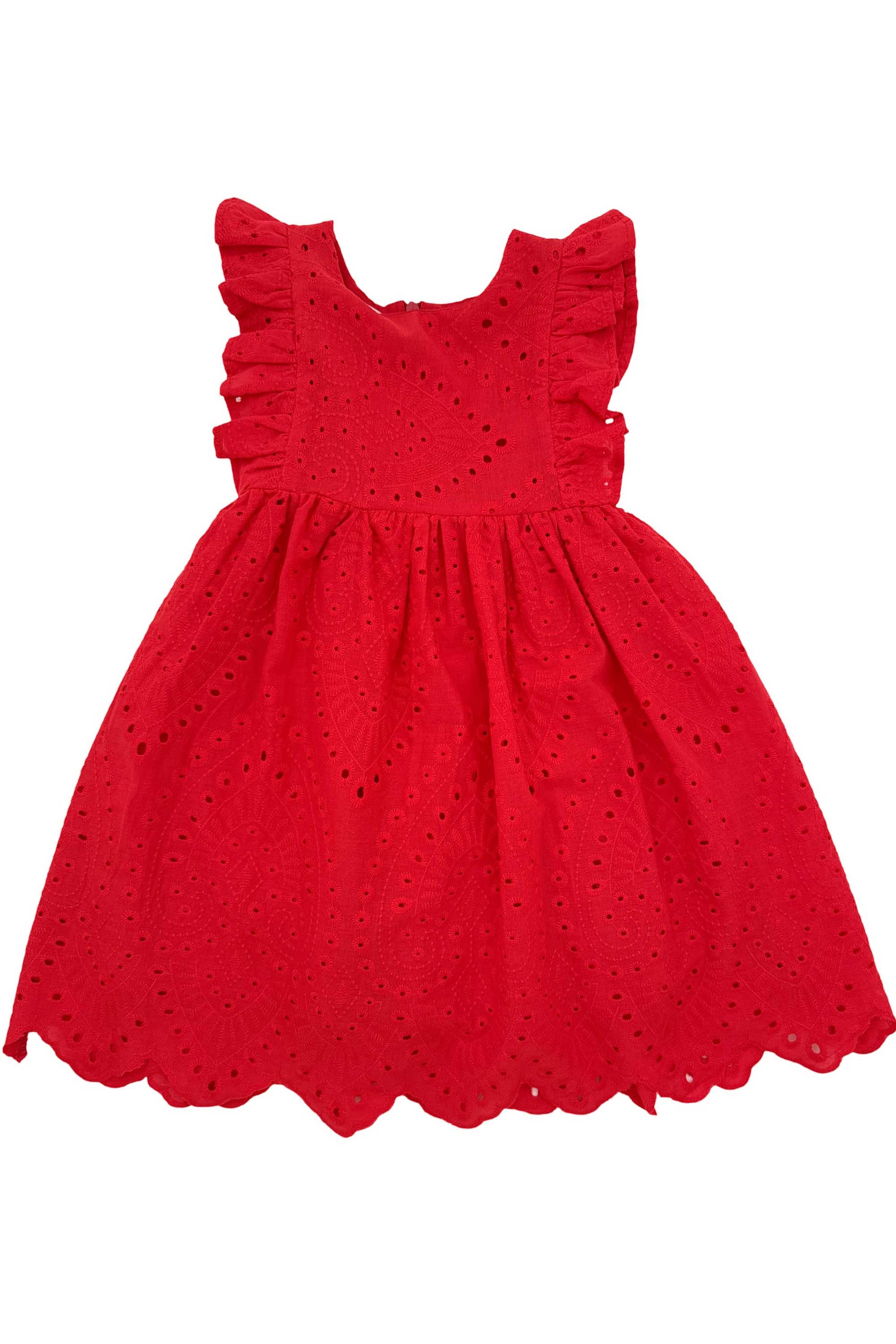 Vestido Infantil Catarina Laise Vermelho