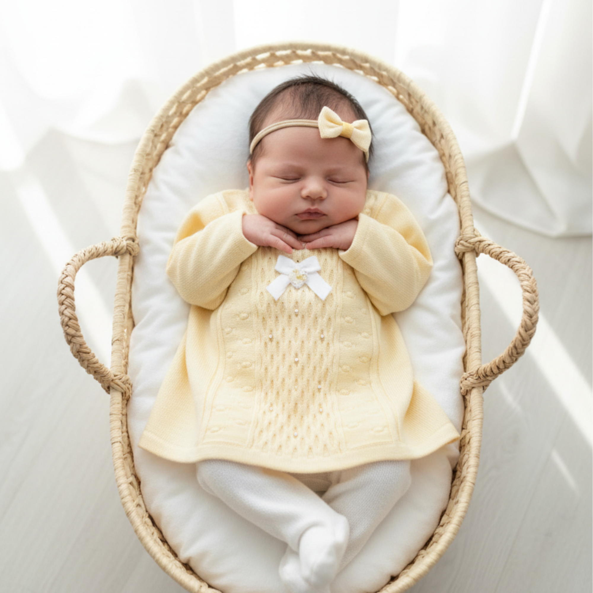 Vestido Maternidade Nicole Amarelo — foto 1