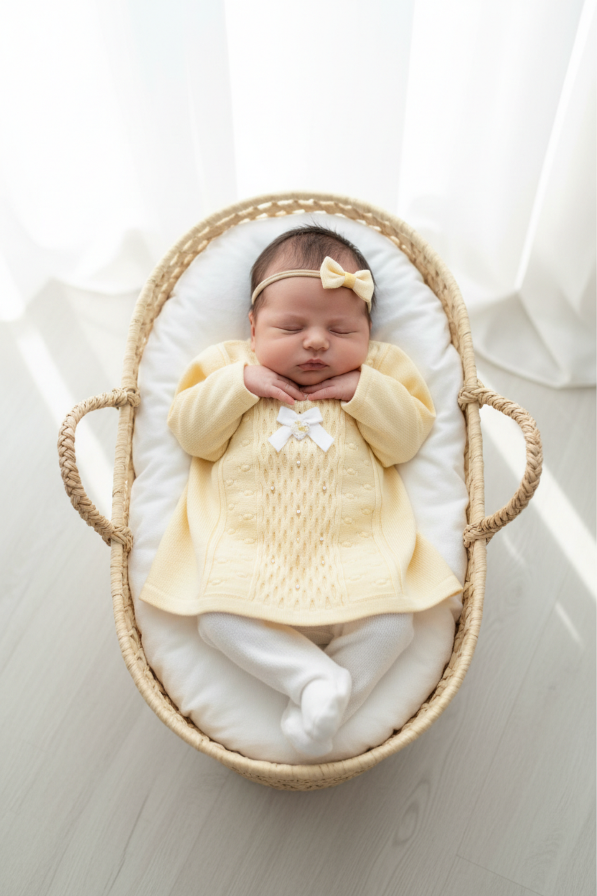 Vestido Maternidade Nicole Amarelo — foto 1