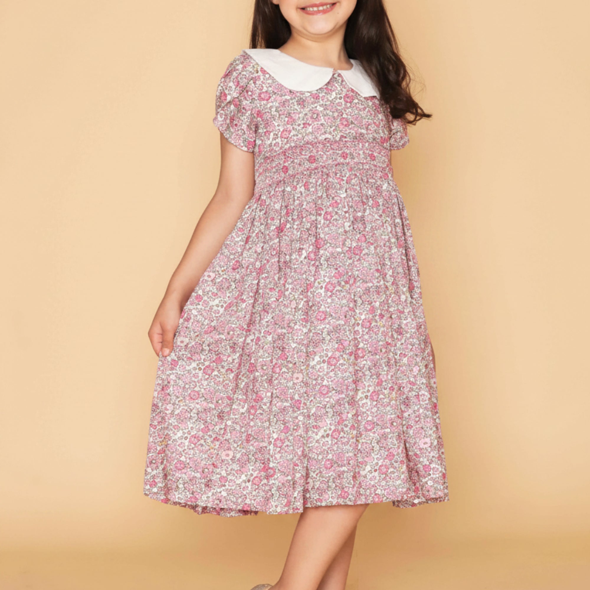 Vestido Casinha de Abelha Floral Liberty — foto 1