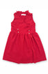 Vestido Infantil 4 Botões Vermelho — foto 2