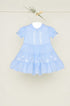 Vestido Cambraia Azul Bordado — foto 2