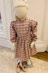 Vestido Infantil Manga Longa Xadrez Vermelho — foto 5