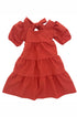 Vestido Infantil Isabela Terracota — foto 3