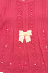 Vestido Leque Saída de Maternidade Maria Helena Pink — foto 3