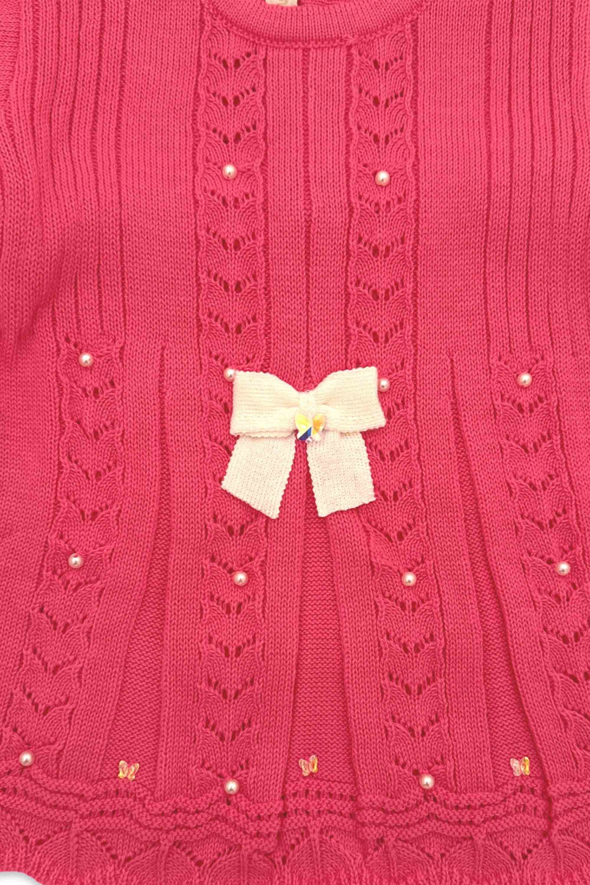 Vestido Leque Saída de Maternidade Maria Helena Pink — foto 3