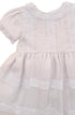 Vestido de Batizado Branco em Linho e Voal — foto 3