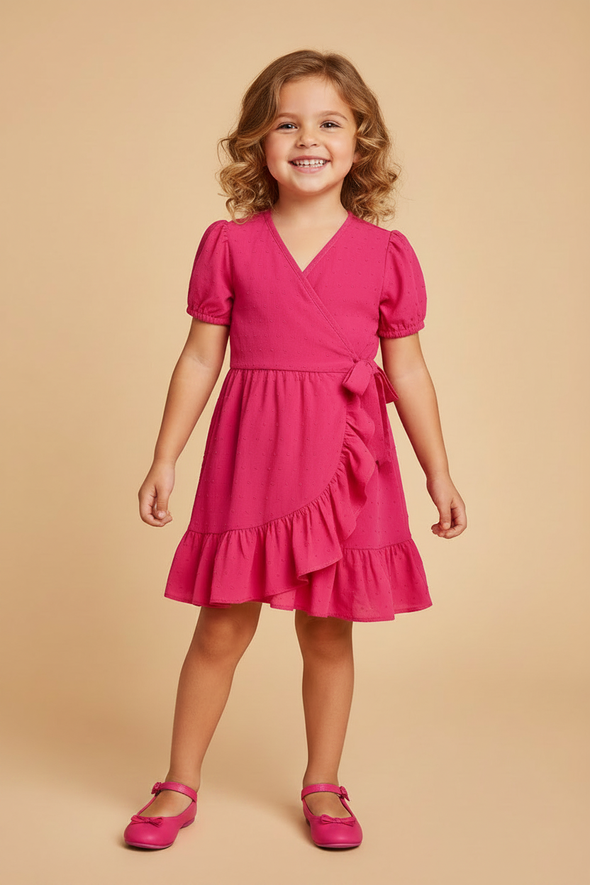 Vestido Infantil Luisa Pink — foto 1