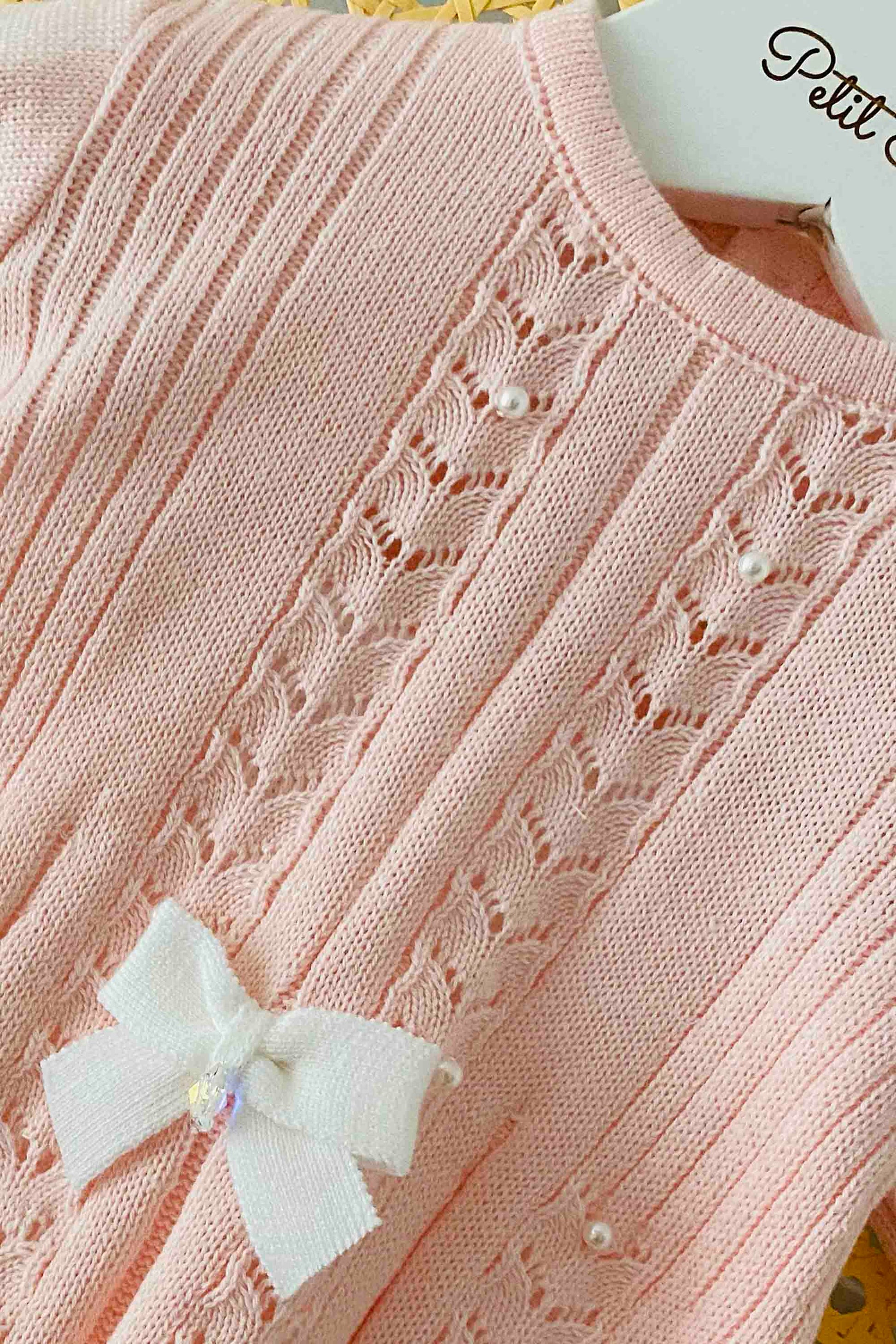 Vestido Maternidade Leque com Cristais Maria Helena Rosa — foto 3