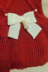 Saída de Maternidade Vestido Barra Renda Audrey Vermelho — foto 5
