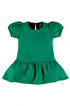 Vestido Bebê em Linho Verde Bandeira — foto 2