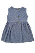 Vestido Regata Folha Azul — foto 4