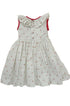 Vestido Infantil Casinha de Abelha Tricoline Cerejas — foto 4