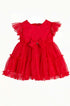 Vestido em Tule Celebration Vermelho para Bebês — foto 2