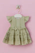 Vestido Bebê Menina Verão Verde Claro — foto 2
